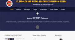 Desktop Screenshot of mcmttcollege.net